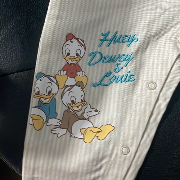 NWT Disney Donald Duck overalls light weight perfect for summer size 12-18 m - Picture 2 of 4